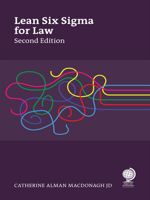 cover image of Lean Six Sigma for Law